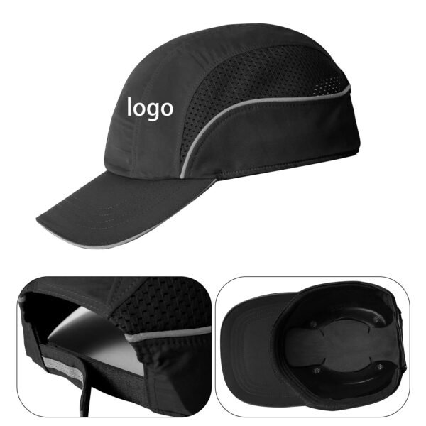 Baseball Safety Cap with Mesh