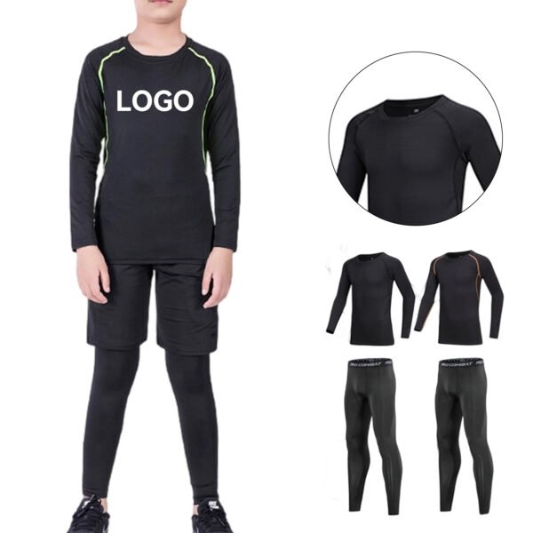 Men's Warm Cotton-Poly Thermal Set