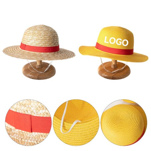 Natural Straw Sun Hat for Women