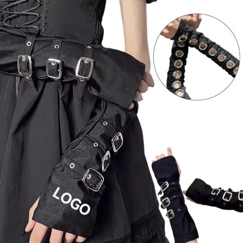 Punk Half-Finger Arm Sleeves