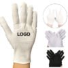 Heavy-Duty White Work Gloves