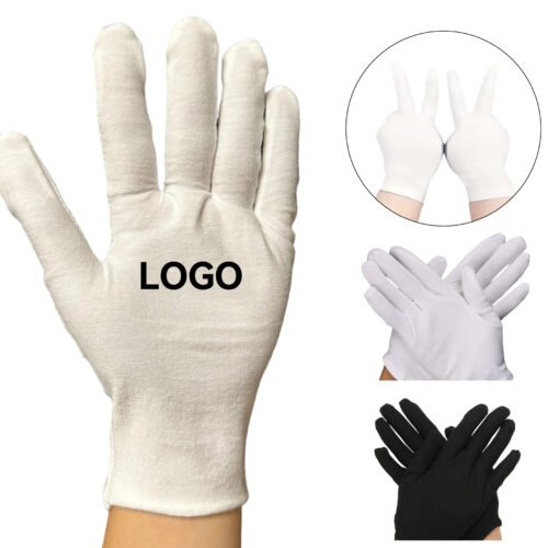 Heavy-Duty White Work Gloves