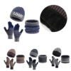 1 Winter Hat, Gloves & Neck Warmer Set