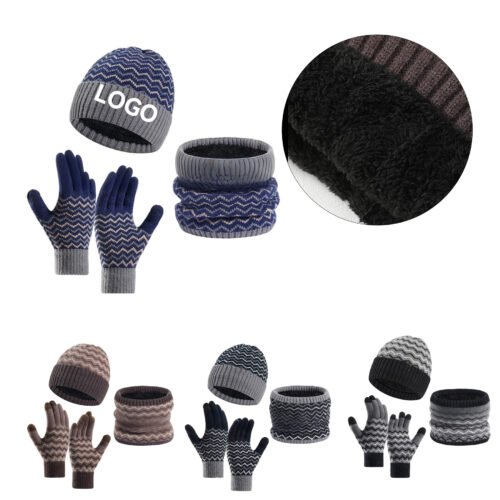 Winter Hat, Gloves & Neck Warmer Set