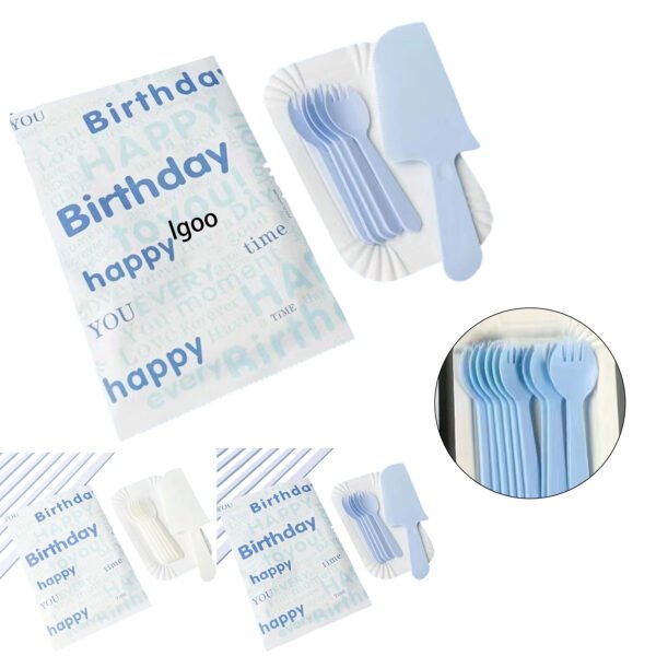 Alphabet Birthday Party Tableware Set