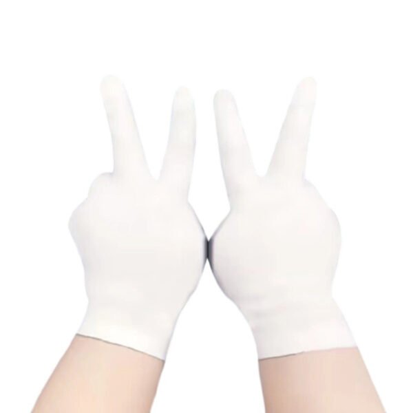 Heavy-Duty White Work Gloves