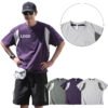 1 (3) Colorblock Cotton Short Sleeve Tee