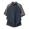 1 (3) Men’s Short Sleeve Polo with Zip