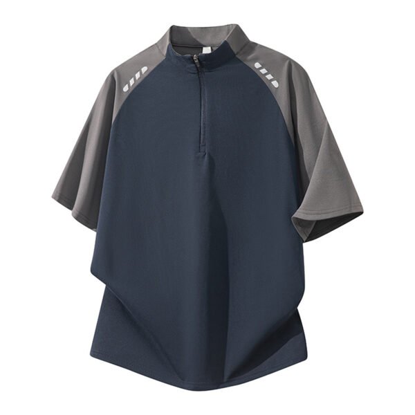 1 (3) Men’s Short Sleeve Polo with Zip