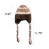 1 (3) Fleece Winter Beanie with Tassels