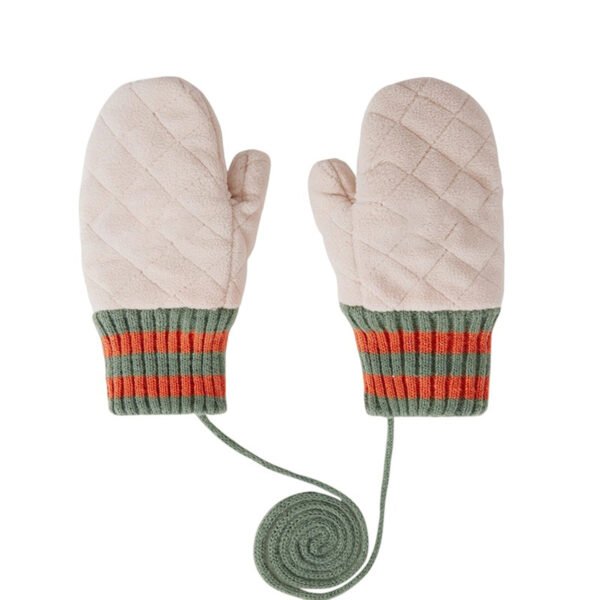 1 (4) Kids Winter Balaclava with Scarf and Gloves