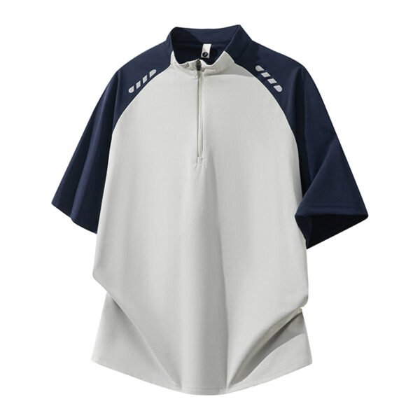 1 (4) Men’s Short Sleeve Polo with Zip