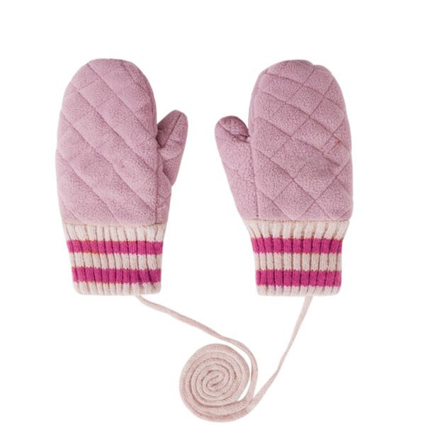 1 (5) Kids Winter Balaclava with Scarf and Gloves