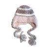 1 (6) Fleece Winter Beanie with Tassels