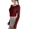 1 (7) Women’s Slim Fit Long Sleeve Top