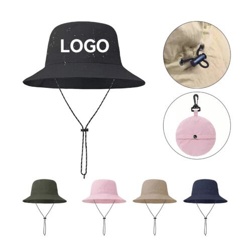 Adjustable Cotton-Poly Bucket Hat