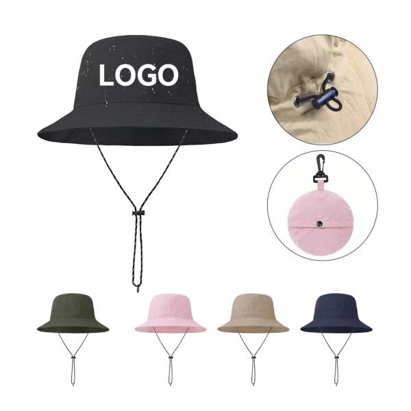 Adjustable Cotton-Poly Bucket Hat