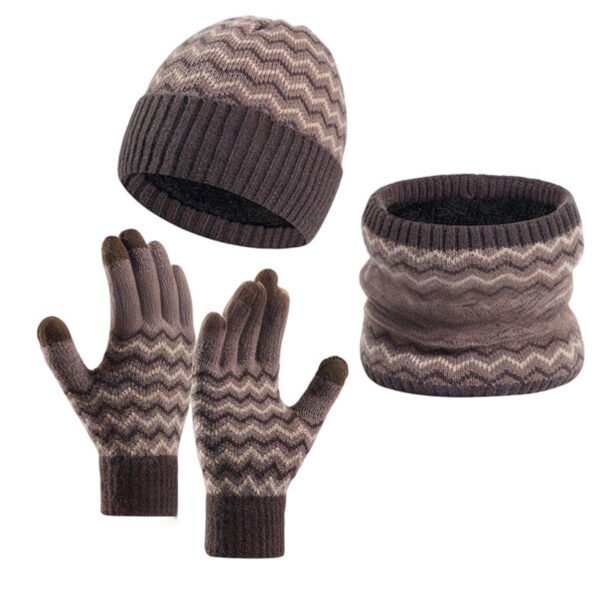 2 (2) Winter Hat, Gloves & Neck Warmer Set