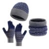 2 (3) Winter Hat, Gloves & Neck Warmer Set