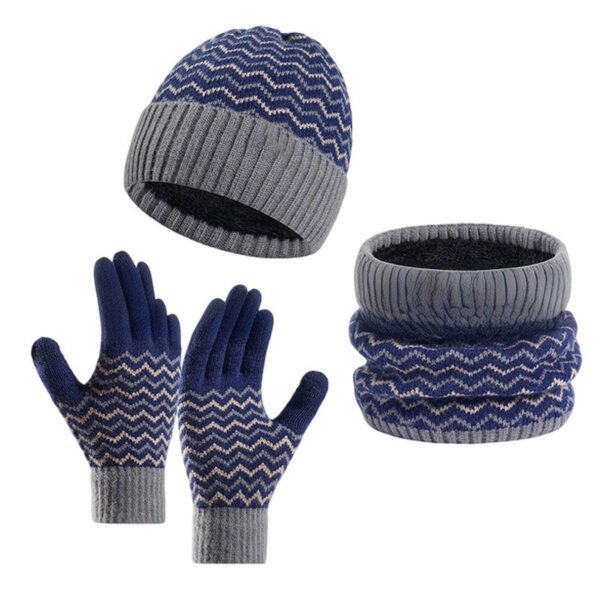 2 (3) Winter Hat, Gloves & Neck Warmer Set