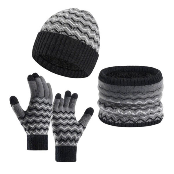 2 (4) Winter Hat, Gloves & Neck Warmer Set