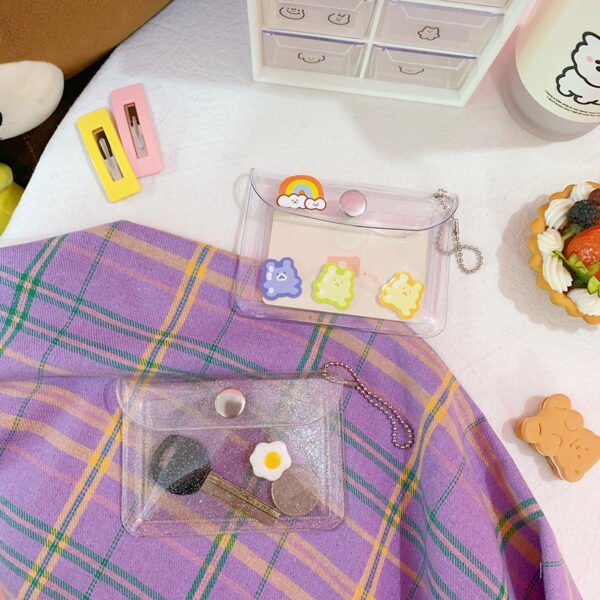 Glitter PVC Card Holder