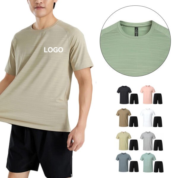 47879 Casual Cotton Short Sleeve & Shorts Set