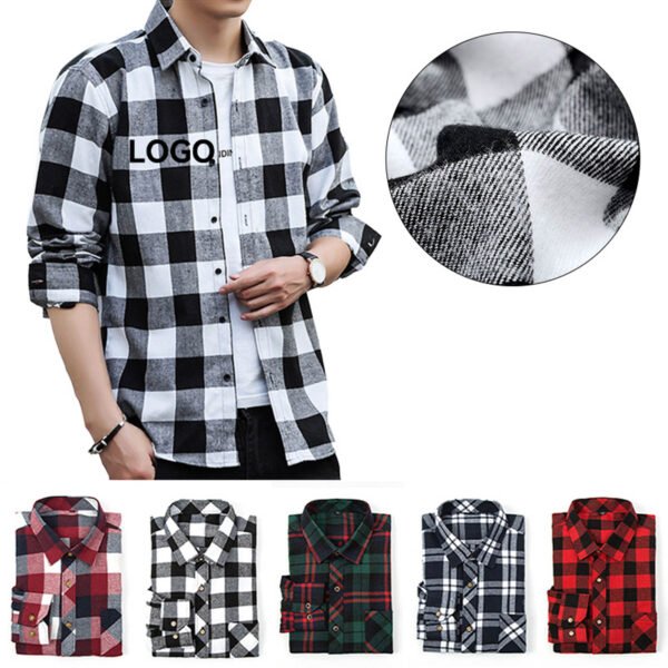 47898798 Men’s Buffalo Plaid Short-Sleeve Shirt