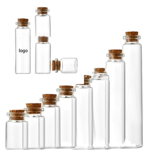 Glass Bottle with Cork