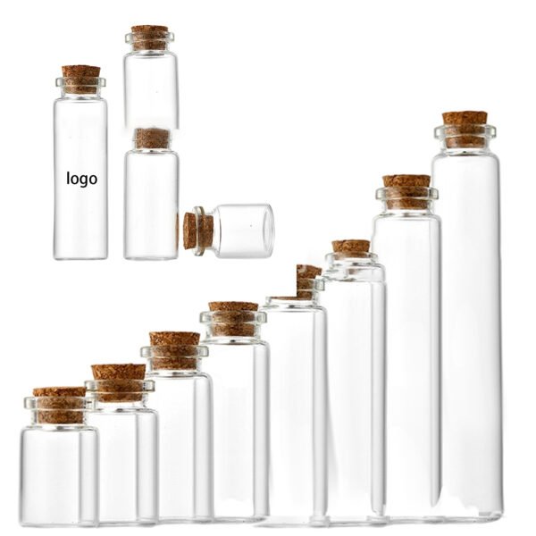 Glass Bottle with Cork