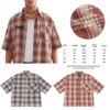 Casual Plaid Short-Sleeve Shirt