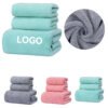7787897 Soft Absorbent Bath Towel Set