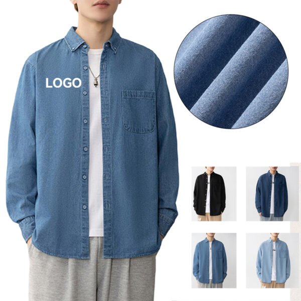 787897987 Longsleeve Denim Shirt