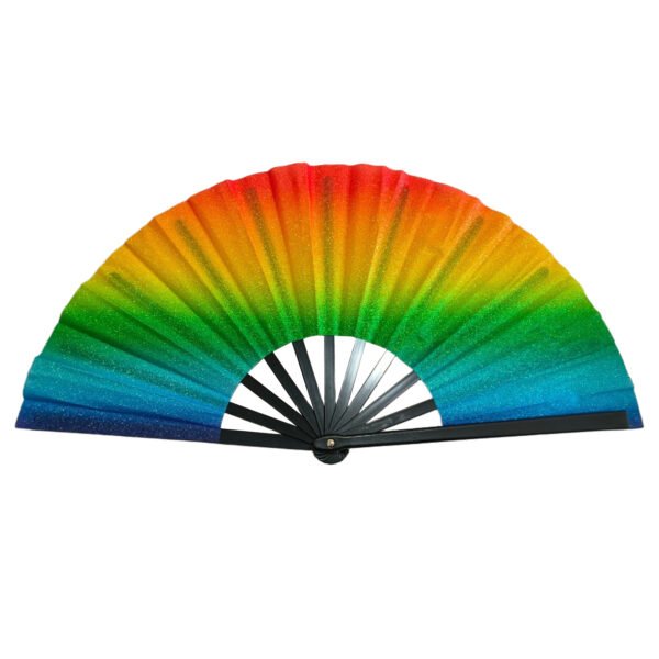 Plastic & Fabric Martial Arts Fan