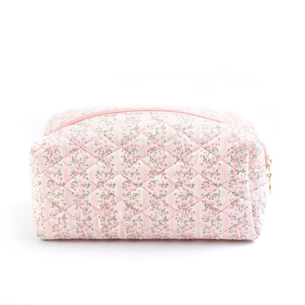 Quilted Cosmetic Bag