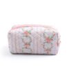 Quilted Cosmetic Bag