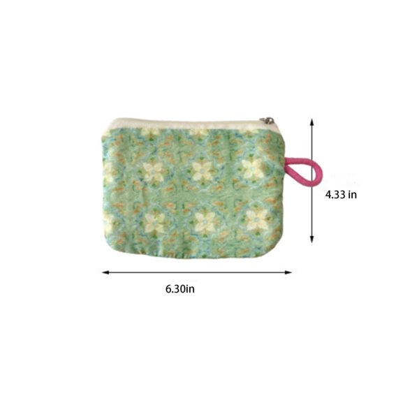 Portable Mini Cosmetic & Travel Pouch – Canvas Organizer Bag