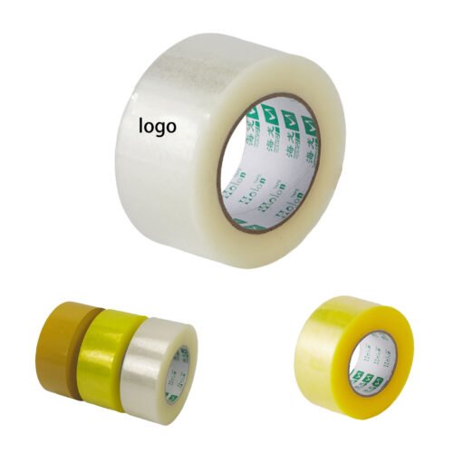 Clear & Yellow Shipping Tape