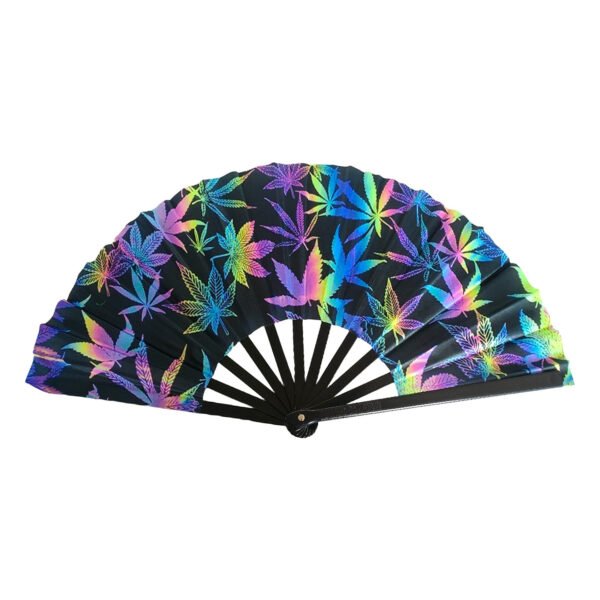 Plastic & Fabric Martial Arts Fan