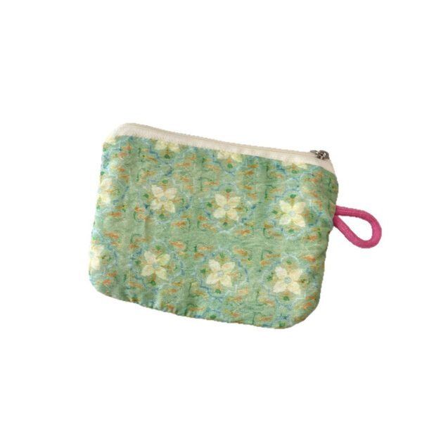 Portable Mini Cosmetic & Travel Pouch – Canvas Organizer Bag