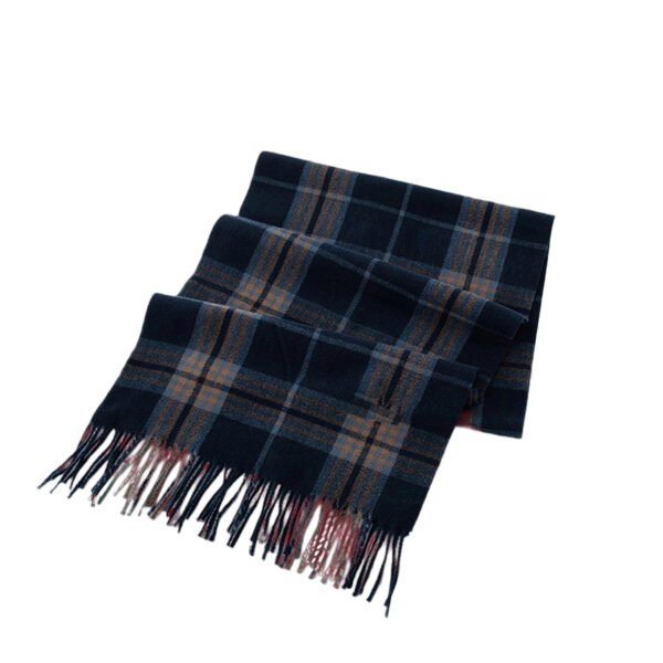 Plaid Faux Cashmere Scarf