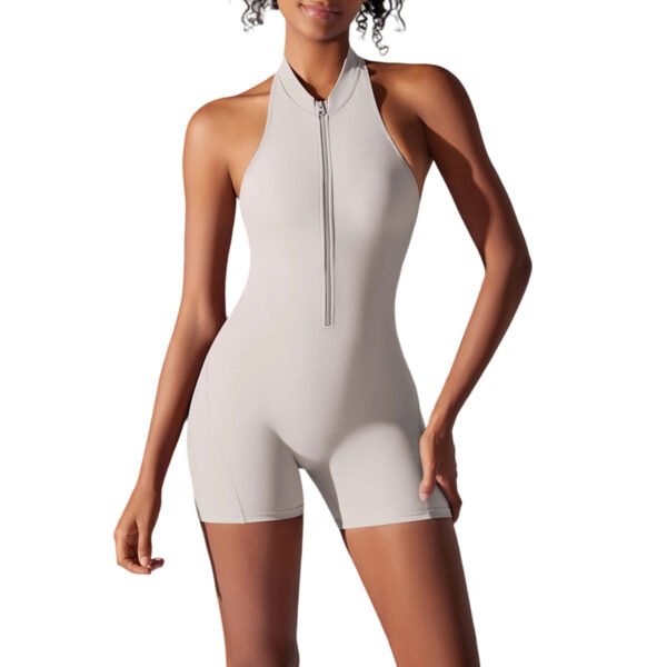 Slim Fit Short Sleeve Romper