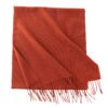 Faux Cashmere Wool Scarf with Fringe