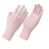 SKU_JLST-粉色 Sun Protection Fingerless Gloves