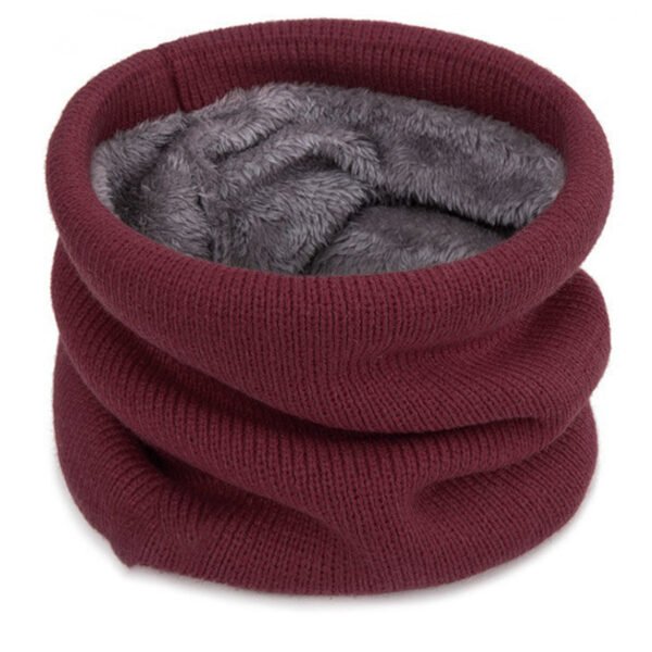 SKU_【酒红】 Warm Winter Outdoor Neck Gaiter