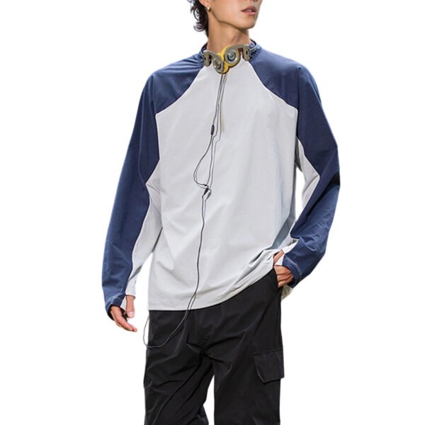 SKU_云灰色 Men’s Zip-Up Sports Sweatshirt