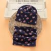SKU_套装 藏蓝色蝙蝠侠 Children’s Fleece Hat and Scarf Set