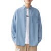 SKU_浅蓝 Longsleeve Denim Shirt