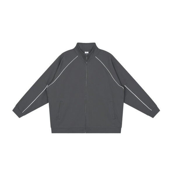 SKU_深灰色-上衣 Relaxed Fit Jacket & Pants Set