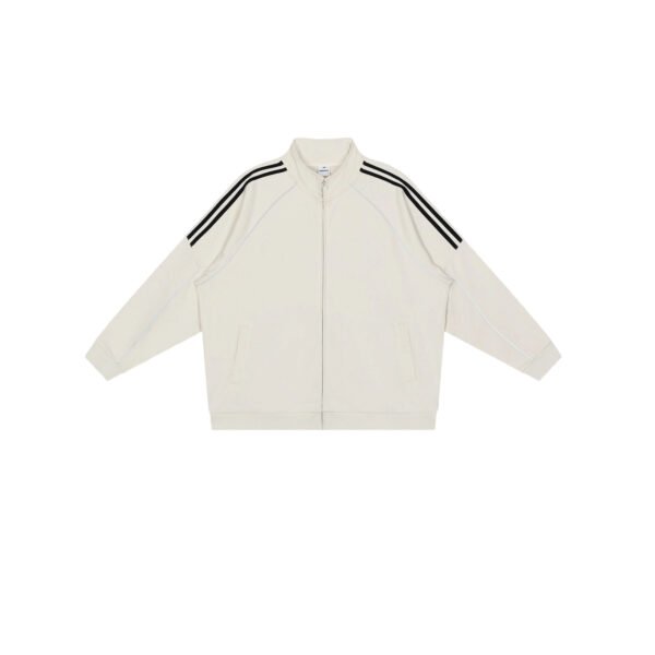 SKU_灰白色-上衣 Relaxed Fit Jacket & Pants Set